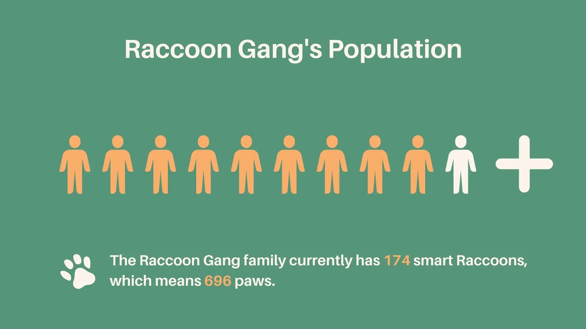 Expanding Our Raccoon Gang Population