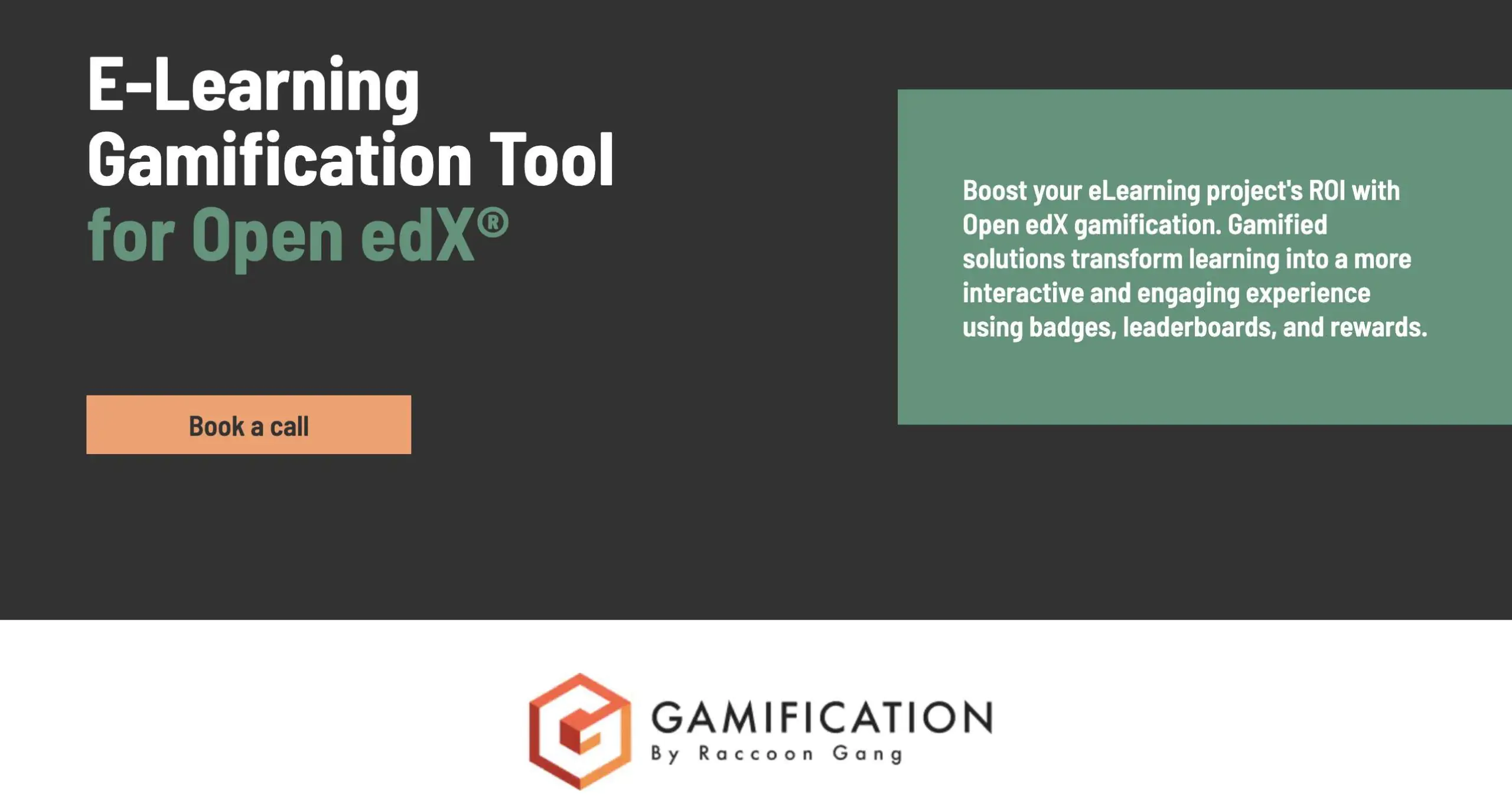 E-learning gamification tool by Raccoon Gang