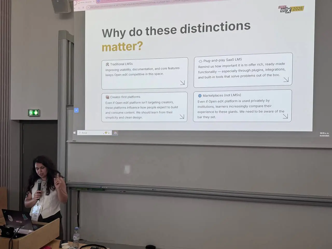 Natalia Vynohradenko is presenting at the Open edX Conference 2025