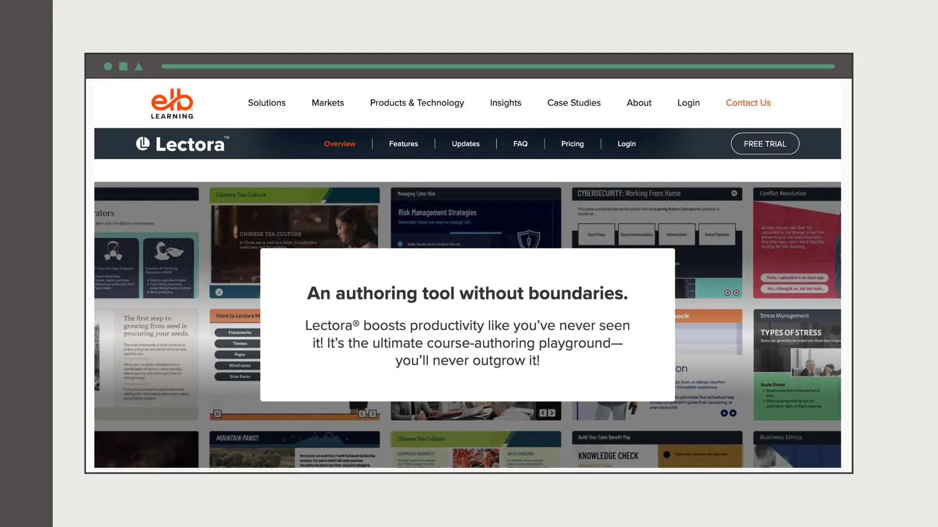 Lectora-main-page