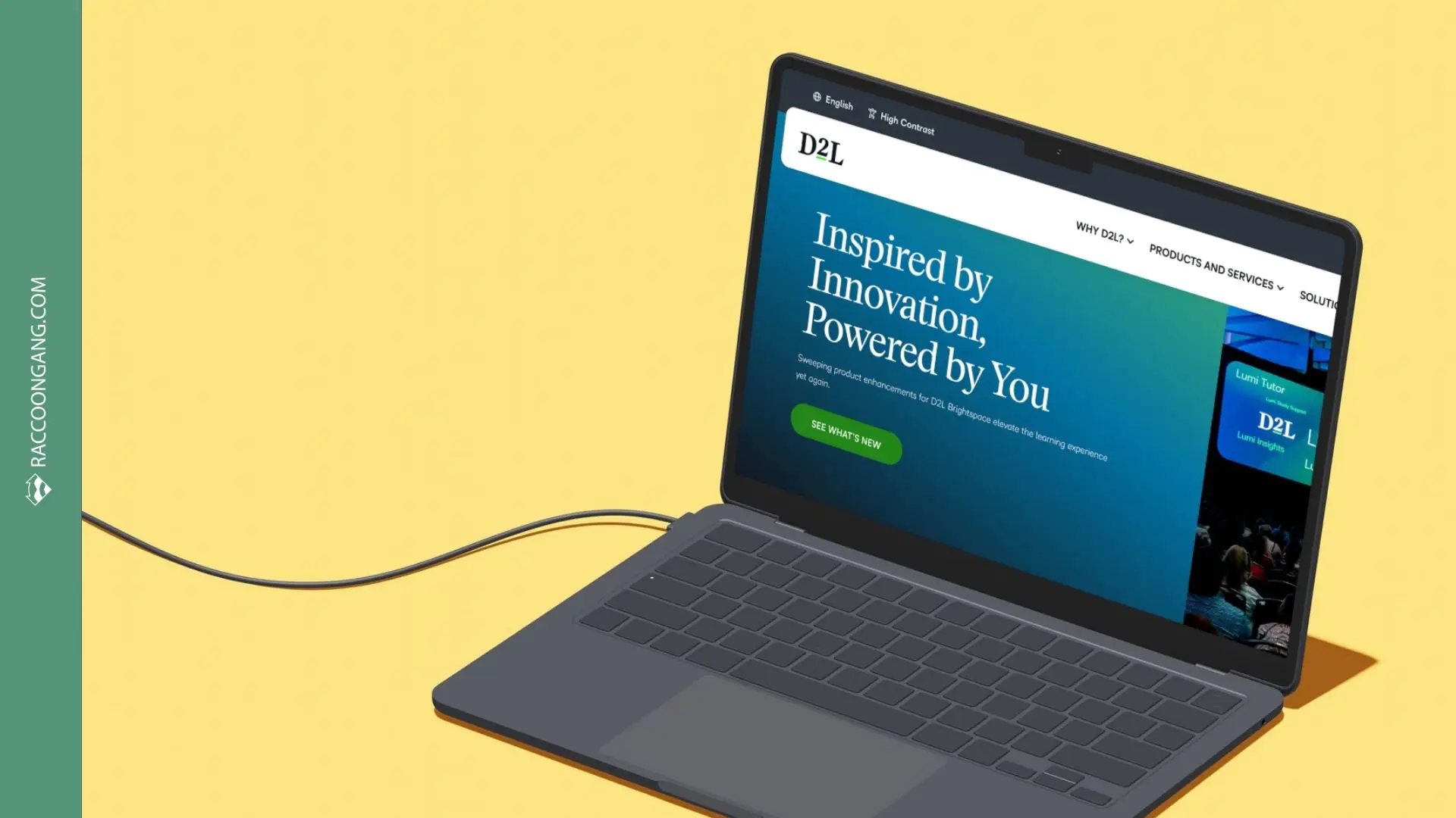 D2L LMS Main Page D2L LMS Main Page