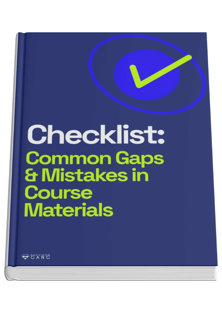 Common Gaps and Mistakes in Course Materials